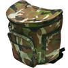 Ferrucci Import Zaino porta funghi militare cesto gerla vimini mimetico castagne pic nic