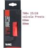 Wag Camera D'aria TPU Wag 700x25/28 Valvola Presta- 60mm - 80mm