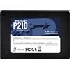 SSD Unità a Stato Solido SATA 3 6 Gbps 2.5" Interno Patriot P210 128GB