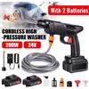 Freccia a pressione pistola portatile acqua idro pulitrice elettrica 2 batterie