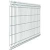 BUD 3 Pezzi Pannelli rigidi recinzione rete plastificata Ø 5mm 250 cm modulare