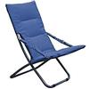 Sedia sdraio BEDDING in tessuto morbido Arancione sedie relax giardino campeggio