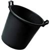 vaso in plastica resistente nero mastello con manici 30 50 110 L girdinaggio