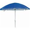 Ombrellone da spiaggia per giardino orientabile resistente alluminio snodo 200cm