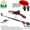 BLUE BIRD Asta telescopica Forbici Potatore mini motosega batteria BLUE BIRD kit potatura