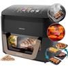Friggitrice Ad Aria 10L - Air Fryer Cecofry&Grill Smokin' 11000. 2200W, 3In1 Fri