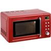 Innoliving Forno a Microonde Vintage Capacità 20 Litri Rosso 700/800 Watt Innoliving