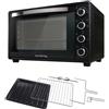 Innoliving Forno Elettrico con Girarrosto Ventilato Capacità 45 Litri 2000 Watt