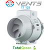 Vents Estrattore Aria Vents TT 100 125 150 mm Aspiratore Inline Silenzioso 2 Velocità