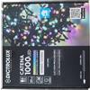Dictrolux Luci Natalizie 1000 LED Multicolore Candy 20m IP44 Esterno Interno Trasformatore