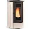 La Nordica-Extraflame Stufa a Pellet Ventilata 10 kW 27 Kg Avorio DAHIANA 5.0 La Nordica-Extraflame