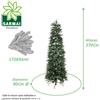 XONE Albero Di Natale RUSSEL Slim da 150 180 210 240 cm albero artificiale