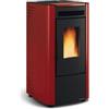 La Nordica-Extraflame Stufa a Pellet 6,5 kW 15 Kg 187 m3 Bordeaux Ketty 5.0 La Nordica-Extraflame