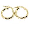 NALBORI cerchi argento 925 orecchini anelle baionetta pirata 14mm uomo donna bambina