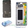 Samsung DISPLAY LCD SAMSUNG PER GALAXY S10 SM-G973F ORIGINALE SERVICE PACK PRISM BIANCO