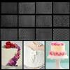 BELLE VOUS Stencil per Torte e Cake Design Attrezzi per Dolci (12pz) 25,4x17,8cm Fogli Sten