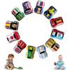 Juxtaposia 12 Pezzi Macchinine per Bambini,Cars Macchinine da Corsa Pull Back Ej