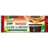 Knorr ASTUCCIO DA 4 CUORE DI BRODO KNORR MANZO CARNE PEZZI BRODO RISOTTO CUBI LIQUIDO