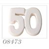 Subitodisponibile Gesso Gessetto numero 50 compleanno nozze oro 50 anni 068D
