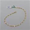 BRACCIALE DA UOMO A MAGLIA GRUMETTA IN ORO GIALLO 18KT 1,05 GRAMMI (8251)