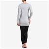 Juventus Pigiama Completo Blusa Grigia e Leggins Neri Originale Juventus Est. 1897 Donna