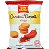 San Carlo Crostini Dorati San Carlo Gusto Vivace 14 Buste da 75 g Croccanti Paprika
