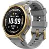Amazfit T-Rex 3 Pro Smartwatch Outdoor 44 mm Display AMOLED in zaffiro, torcia integrata, ghiera in titanio, GPS Dual-Band, mappe offline, fino a 17 giorni di autonomia, 10 ATM, 180+ modalità sportive