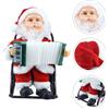 1Pc Babbo Natale Sedia a dondolo Giocattolo Giocattolo elettrico di Natale