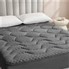 EHEYCIGA Topper 140x200 Memory Foam Topper Materasso Respirabile con Tasca Extra Profonda