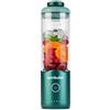 nutribullet Flex 590ml Mini Frullatore Portatile senza fili, Ricaricabile, con Manico e Tappo a Beccuccio, Tritatutto, per Smoothies e Frullati, Trita Ghiaccio e Frutta Congelata, Verde (NBP013GR)