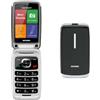 Brondi Cellulare 2G Gprs CONTENDER Dual Sim Black e Silver
