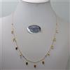 COLLANA COLIERINO IN ORO GIALLO 18KT 750 CON PENDENTI 4,65 GRAMMI (8264)