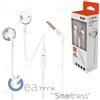 JBL T205 INTRA-AURICOLARE + FILO COMANDO MICROFONO UNIVERSALE JACK 3,5mm BIANCO