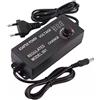 ALIMENTATORE UNIVERSALE TENSIONE REGOLABILE 3-24V DC 3A DISPLAY CON MANOPOLA