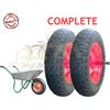 Union 2 RUOTE PNEUMATICI 3.50 - 8 (4 PR)RICAMBI CARRIOLA TIPO VESPA ASSE LUNGO GOMME