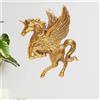 KK Statua Di Metallo Di Un Cavallo Pegaso Angelo Volante Feng Shui Vastu Per Parete