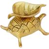 IT Ottone Tartaruga Design Diyas Olio Lampada per Pooja Aarti Arredo Casa