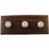 IS IN Legno Fatto Esagonale Ganci Piccolo Appendini da Parete Cappotto Key Telo