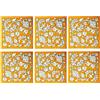 Shiv Kripa Blue Pottery Blu Arte Ceramica Tradizionale Decorativo Fiori Piastrelle 15.2X15.2cm Pacco 6