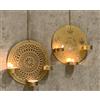 Urban Born D1 Portacandele In Ferro Decorativi Fatti A Mano Set Di 2 Oro