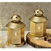 Urban Born D1 Stile Antico Metallo Lanterna & da Parete Lumino Sostegno per Arredo Casa Set 1