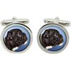 Family-crests Francese Bulldog Profilo Gemelli IN Cromo Scatola