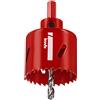 kwb sega a tazza bimetallica HSS Ø 51 mm con dentatura progressiva variabile, alta precisione, codolo esagonale, profondità di taglio 38 mm e punta centrale