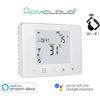 Cartucce in Sconto Homcloud Cronotermostato Wi-Fi Alexa/Google, Controllo Remoto e Vocale