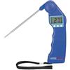 Hygiplas Easytemp - Termometro con codice colore blu, gamma da -50 a +300 °C, adatto per l'uso con pesce crudo, polipropilene, richiede 1 batteria AAA (non inclusa), °C e °F, FX146