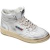 Autry Scarpe Sneakers Medalist Super Vintage Pelle Bianca Used Street Donna 38