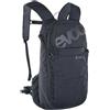 EVOC Zaino per bici EVOC E-RIDE 12, zaino per e-bike (ultraleggero, compatto, AIR CIRCULATION, AIR PAD SYSTEM, CONTROL DISPLAY PANEL, supporto per casco XC/DH), grigio pietra/benzina