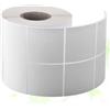 2000 Pcs Stampante Nastro Codice a barre Bianco Etichetta adesiva Etichetta