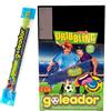 Goleador 72 CARAMELLE GOLEADOR DRIBBLING BLU STRISCIA FRIZZANTE GUSTO LAMPONE CANDY