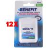 Benefit 12 X Benefit Filo Interdentale 50 Mt.cerato Gusto Menta